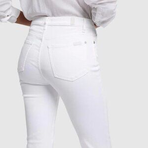 7 For All Mankind Slim Illusion High Waist Slim Kick 25